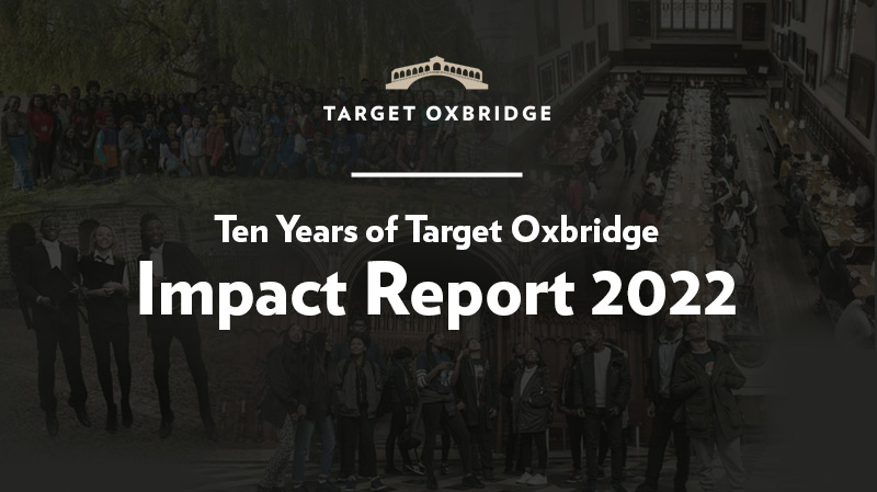 Target Oxbridge celebrates ten years of success with more than 350 Black students helped to secure Oxbridge offers